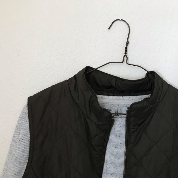 Olive Gap Vest - Picture 2 of 6